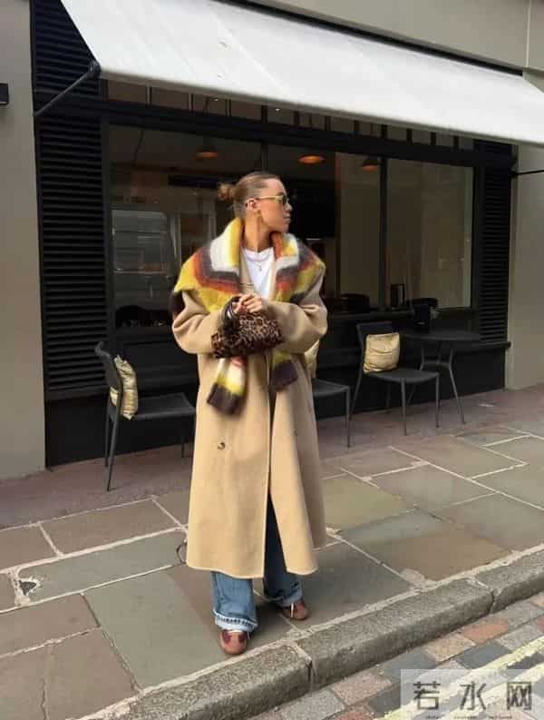 大衣+运动鞋，冬天最松弛的时髦