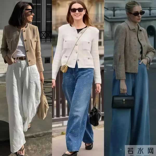 冬季穿搭不想臃肿还得靠“短外套+长裤”这组时髦穿法适配任何人
