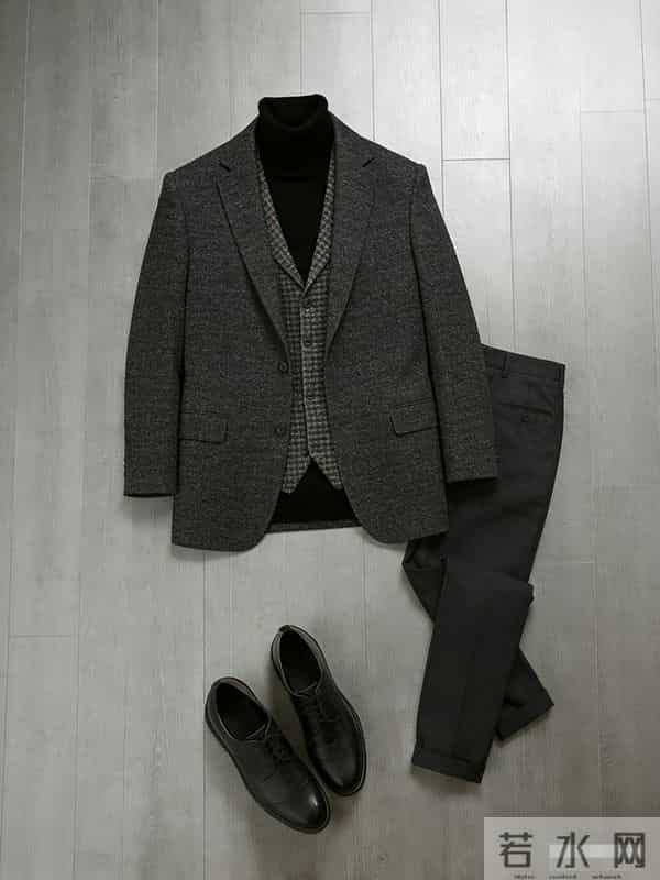男士秋冬西装“场合化”穿搭：10套配色解锁从商务到休闲的高级感