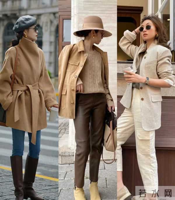 秋冬很火的“大地色系+松弛高级感”万能穿搭