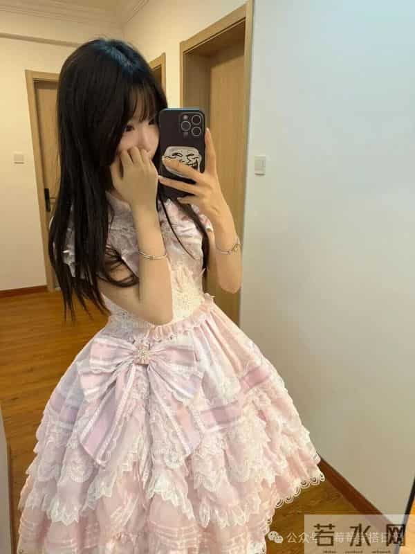 165-95 粉白洛丽塔被朋友夸太漂亮！