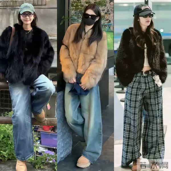 冬季穿搭不想臃肿还得靠“短外套+长裤”这组时髦穿法适配任何人