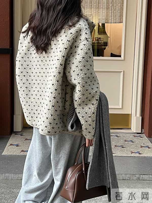 复古气质～～老钱外套