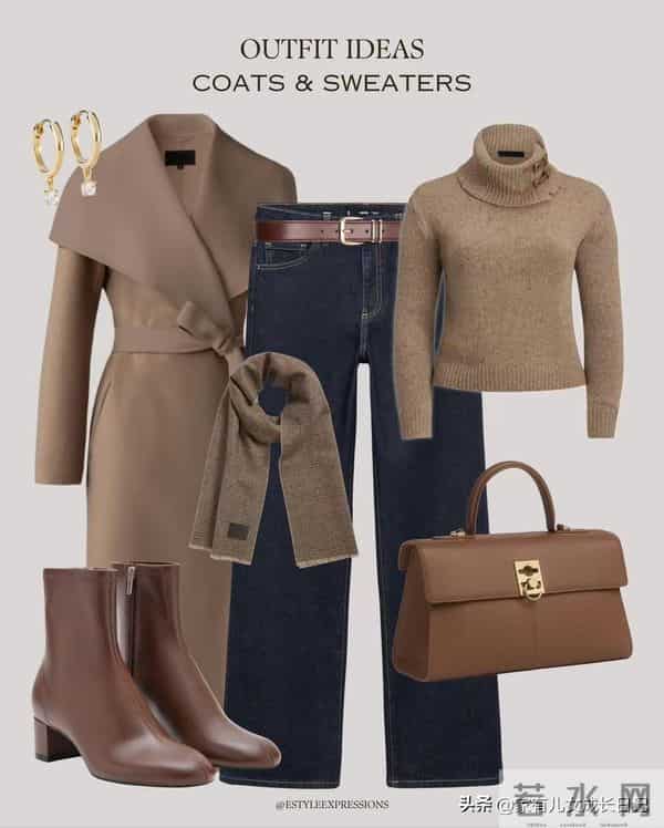 秋冬“极简高级感+松弛通勤风”万能穿搭｜职场出街都精致