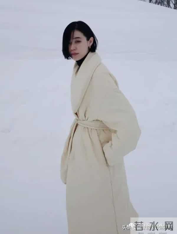 冬天穿白色，太显高级了！