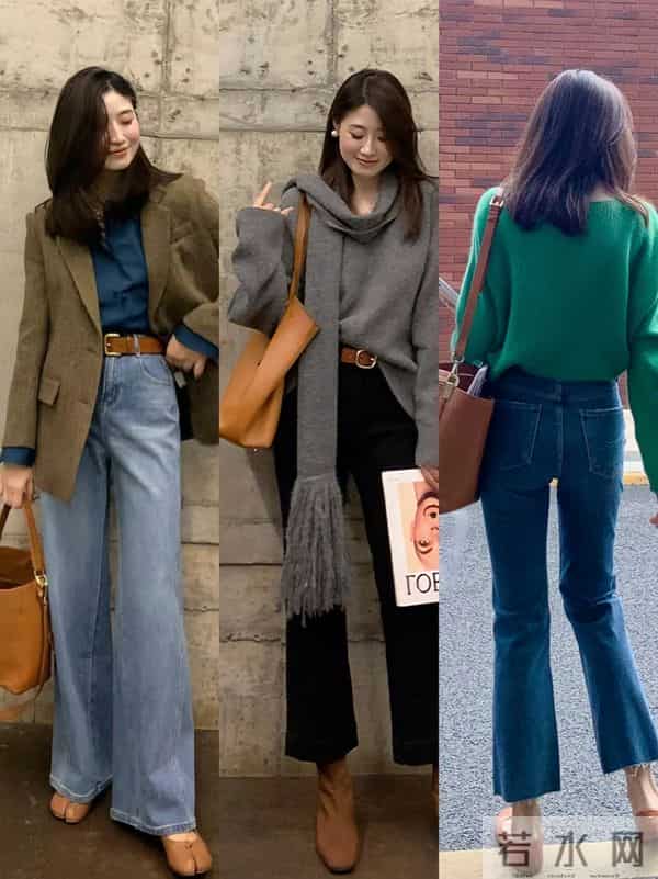 “一条裤子+穿搭公式，”普通身材也显瘦不臃肿