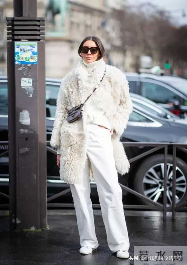 冬天穿白色，太显高级了！