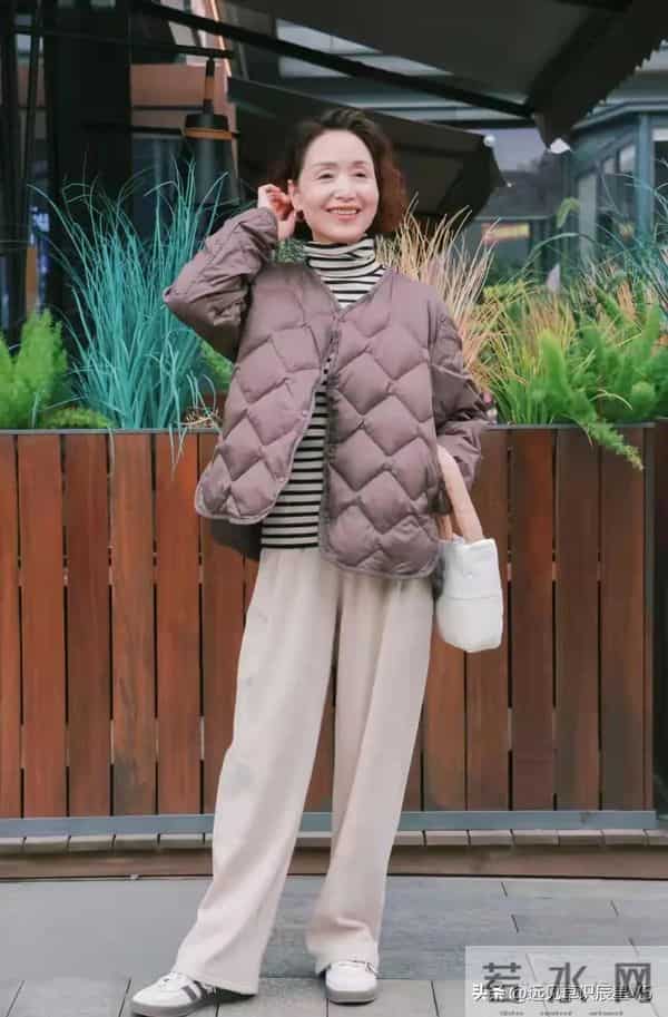 60+妈妈 一周7套高级休闲风穿搭