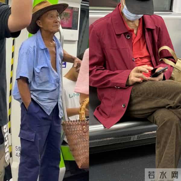 被“上海地铁爷爷”惊艳到！不染白发、不穿老年装、也不戴老头帽