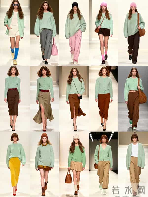 世界上最高级感的配色｜绿色系穿搭