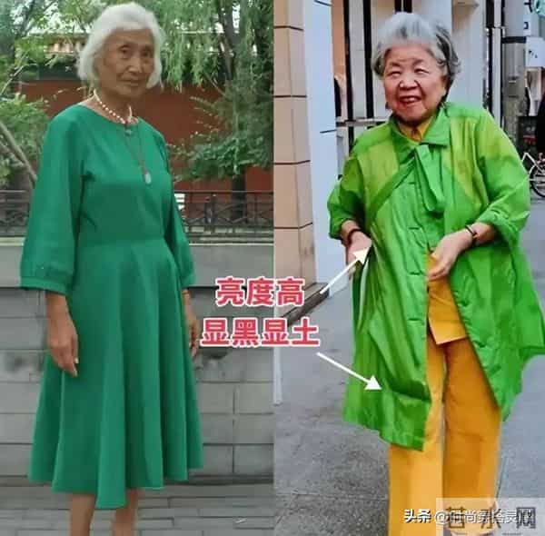 女人老了，不建议穿这3种“装嫩色”，看着洋气，实际大妈感十足