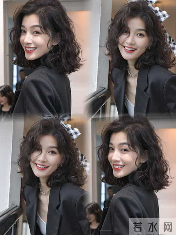 港式慵懒卷发 很适合秋冬季节的卷发