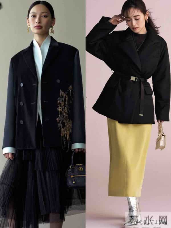 日杂时尚女人秋冬季大衣穿搭分享