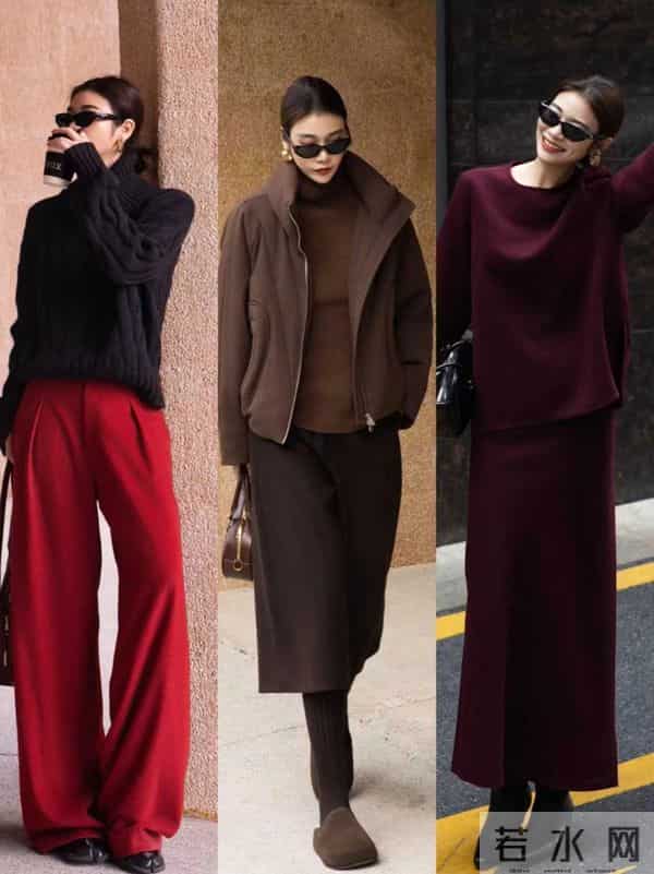 新年红穿搭天花板！高级不艳俗，解锁冬日氛围感