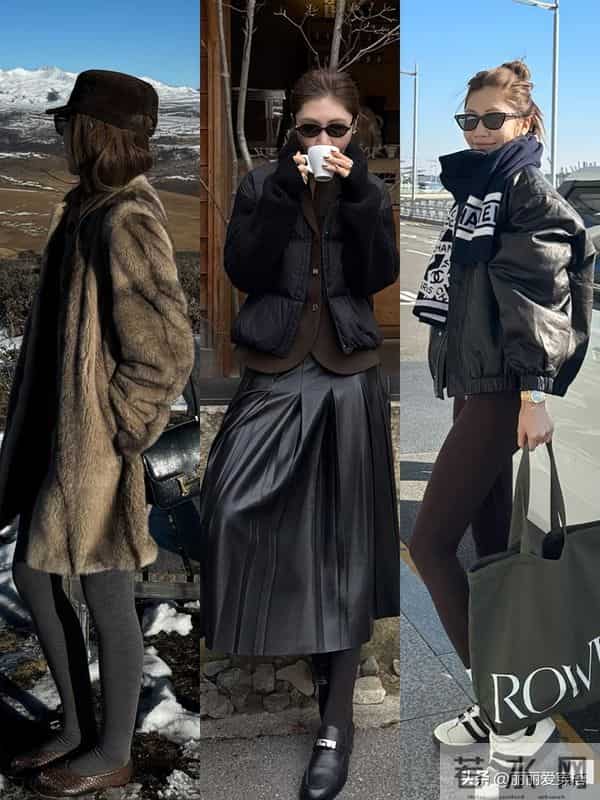 秋冬不用费力穿好看:大衣-皮草-针织,每套都戳中审美