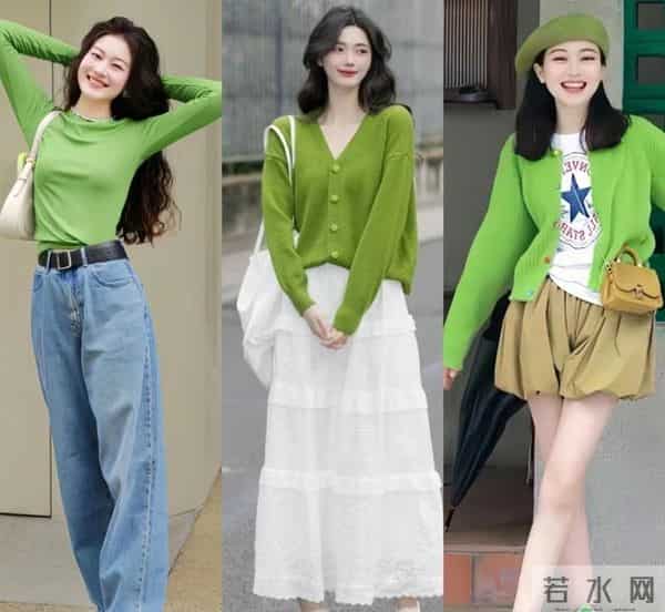 不知道春天穿什么颜色衬白又高级？这几款流行色穿搭绝了