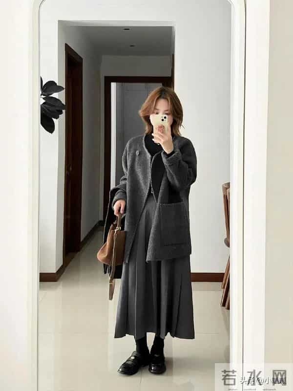 150cm｜近期满意的16套秋冬不露腿穿搭