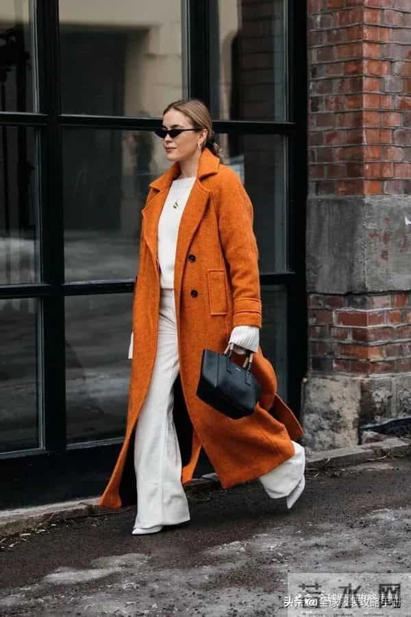 冬天穿白色，太显高级了！