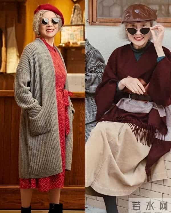 等我老了，才不要穿卫衣、短裙！学上海奶奶这样穿，优雅又好看