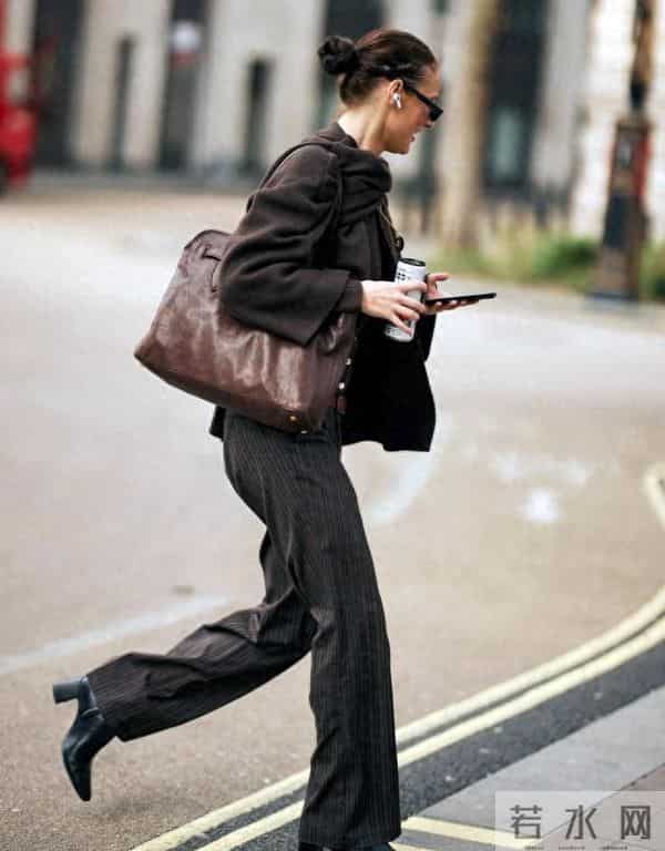 九分裤+短靴，冬天这样穿，太时髦了！