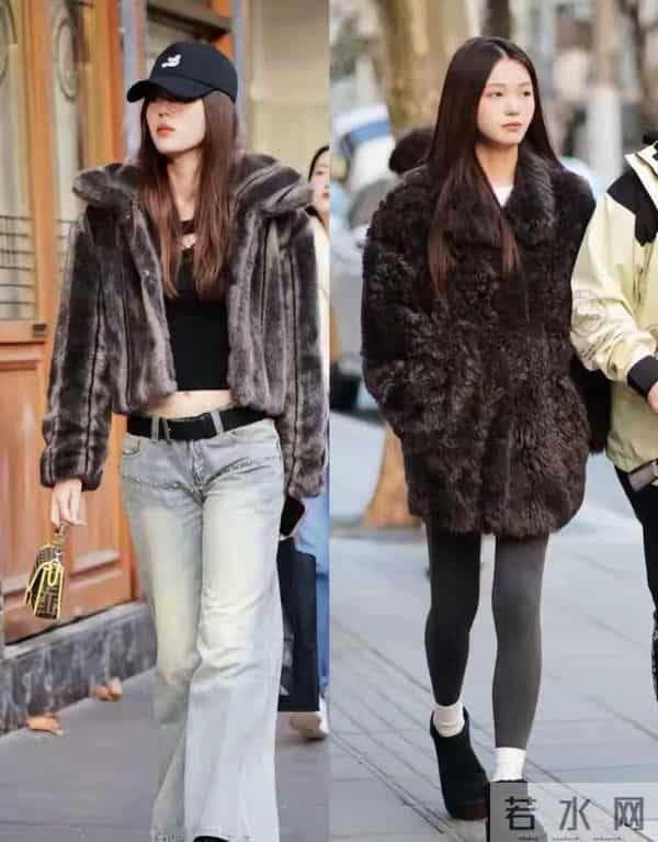来到上海才发现,“皮毛外套”正流行,奢华贵气、时髦又有腔调