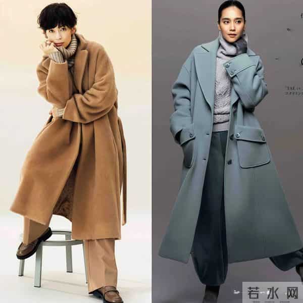 今冬穿“大衣＋毛衣”绝了，又暖又时髦