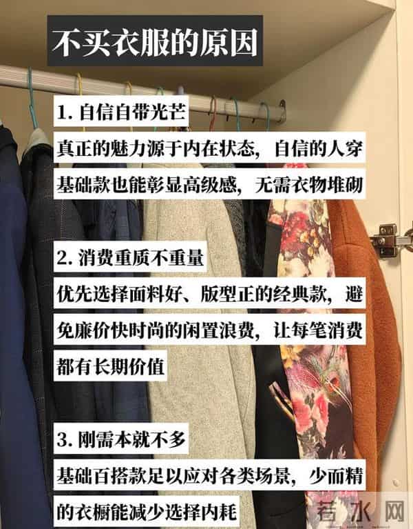 精简衣橱：我发现了，少买衣服的方法，原来可以这么清爽又安心