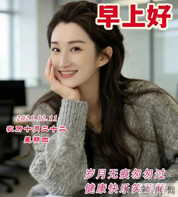 早安周四美图-问候源自心底，感恩一路有你