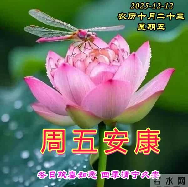 周五早安问候美图-冬日欢喜如意 四季清宁久安