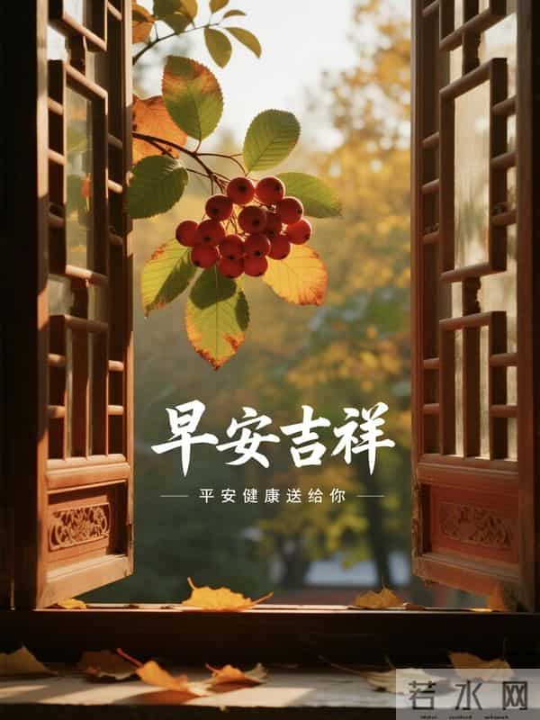 22句清晨暖心祝福，岁月温柔，安康常伴，愿你日日欢喜岁岁无忧