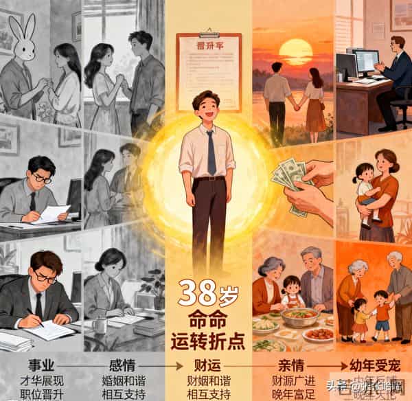 1987 属兔人 38 岁后，人生一路繁花相送！