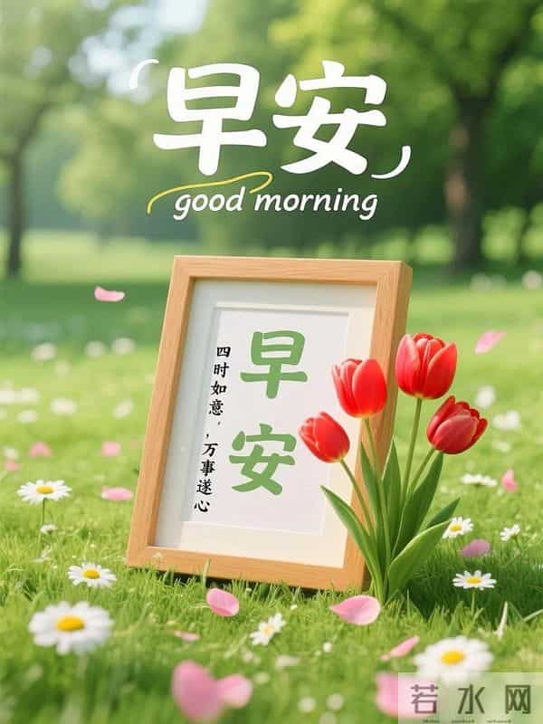 22句清晨暖心祝福，岁月温柔，安康常伴，愿你日日欢喜岁岁无忧