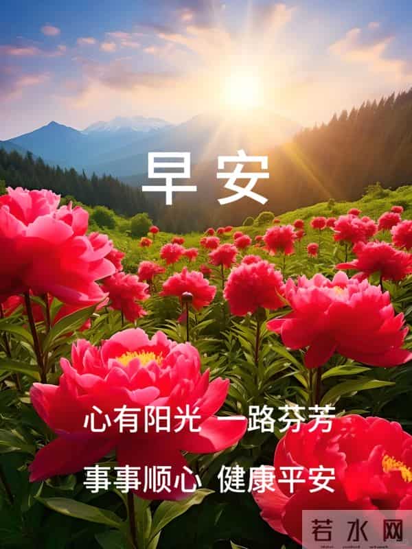 事事常欢愉，日日皆安康。早安！