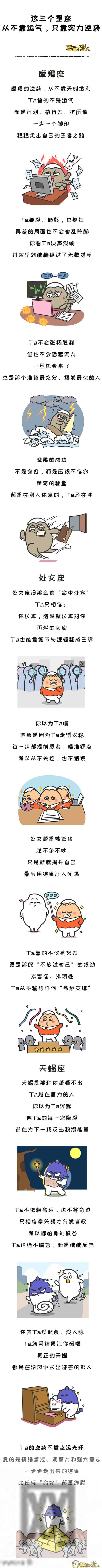 这三个星座，从不靠运气，只靠实力逆袭