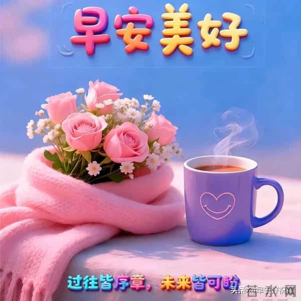 14张今日最新早安好祝福漂亮图片精选，新的一天，万事如意，早安