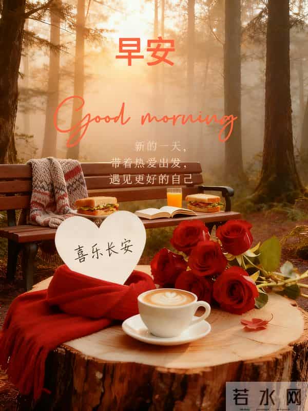 23句暖心早安祝福，微光向暖，岁月静好，愿你心怀热爱，日日舒心