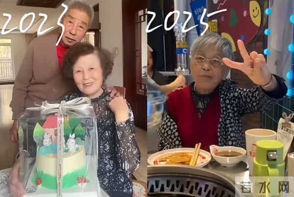 爷爷去世9个月，孙女晒奶奶照：再也不是时髦的老太，不抹口红不穿漂亮衣服，头发也白了一大半！