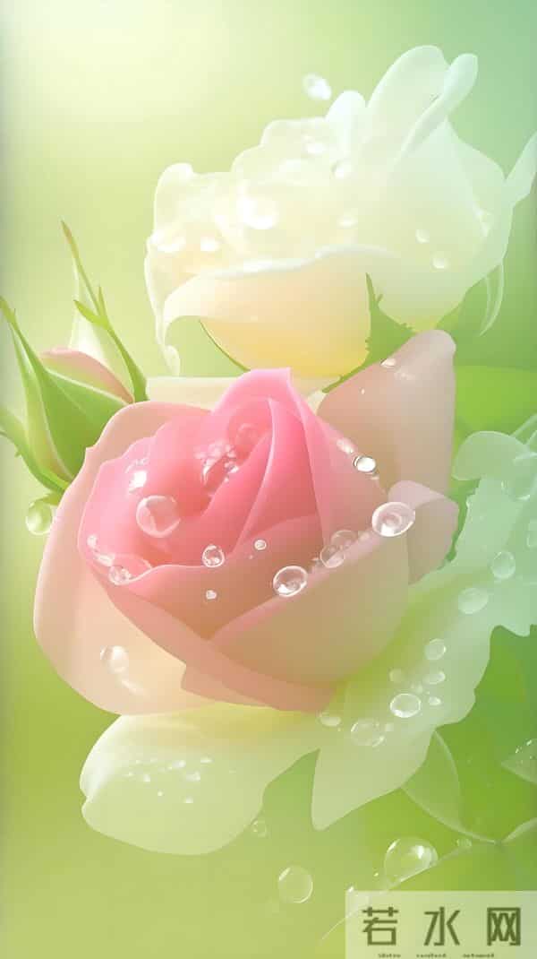 一滴晨露，一朵温柔