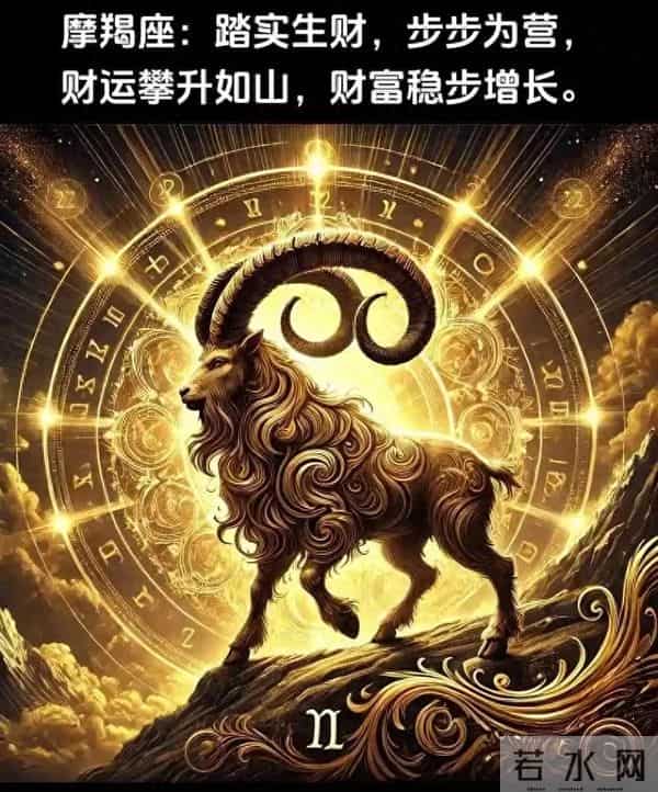 哇塞!2025年末摩羯座成“好运霸主”,其他星座也各有精彩!