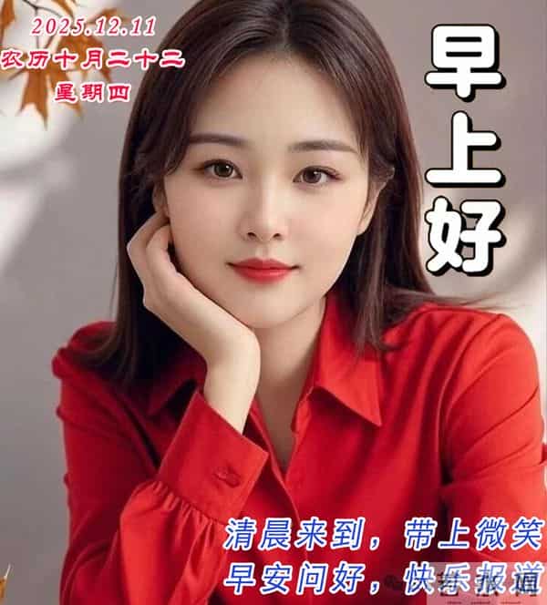 早安周四美图-问候源自心底，感恩一路有你