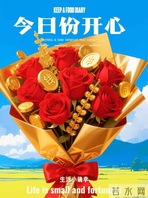 周五早安美图-喜气迎着你，顺遂随着你 财气拥着你，良人助着你