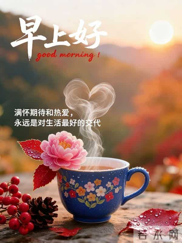 19句暖心早安祝福，深深的情，浓浓的意，愿你平安健康又顺利