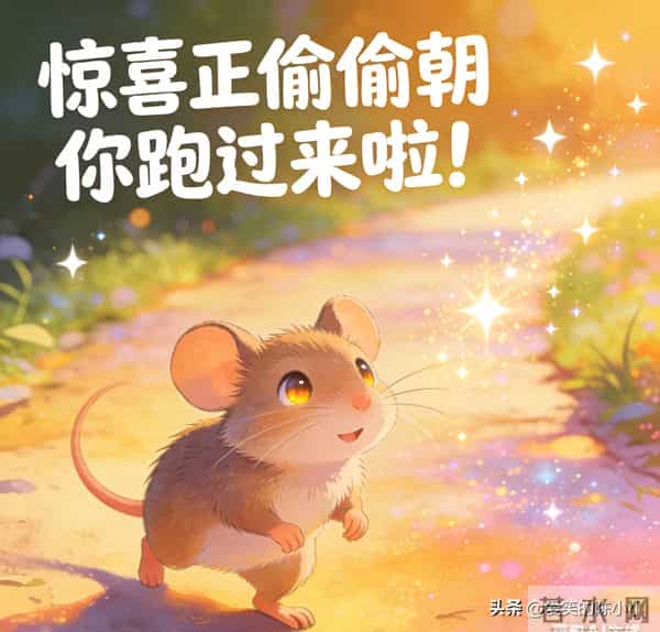 嘘——生肖鼠的周六“锦囊”：这三件事，会让你乐开花！