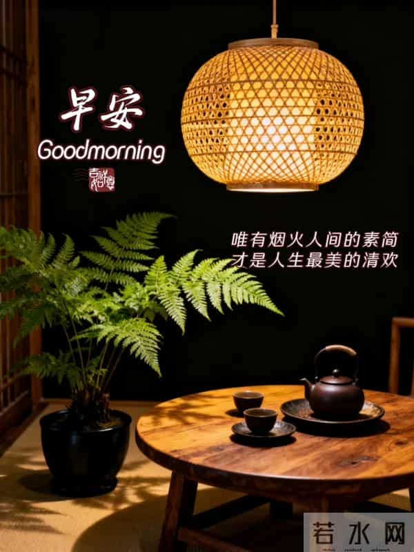 早安祝福美图 - 走过秋，迎来冬，轻声问候里，藏着最温暖的祝福