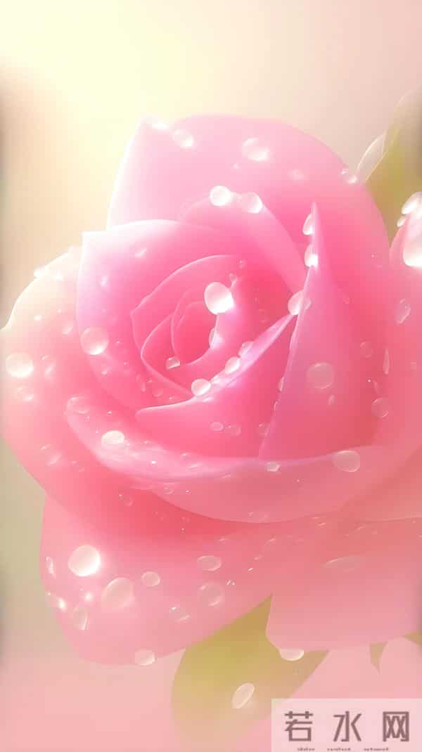 一滴晨露，一朵温柔