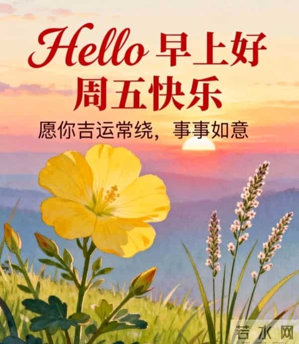 2025年12月12日早上好 早安精美美图温馨祝福语 早安周五愉快 早上好