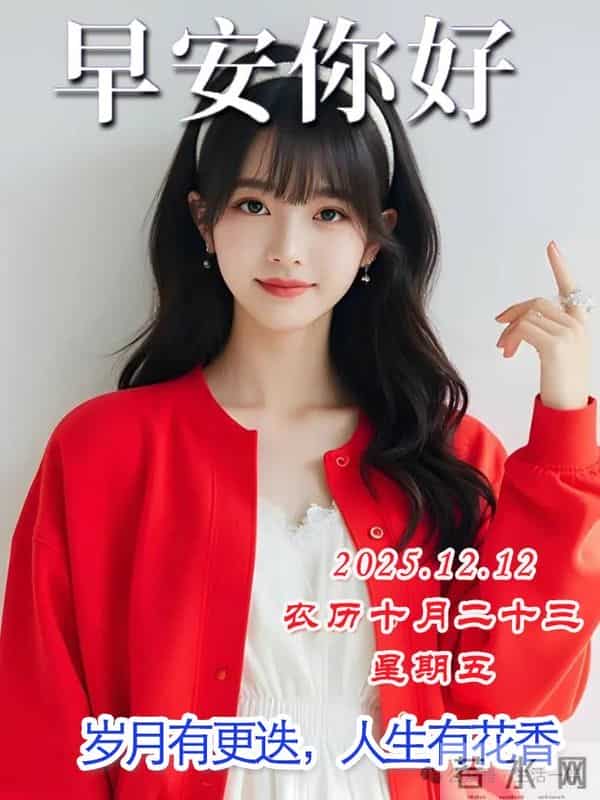 早安美图-朝霞映窗,吉运伴晨来!愿你眉梢染喜,心中藏暖!