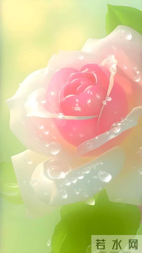 一滴晨露，一朵温柔