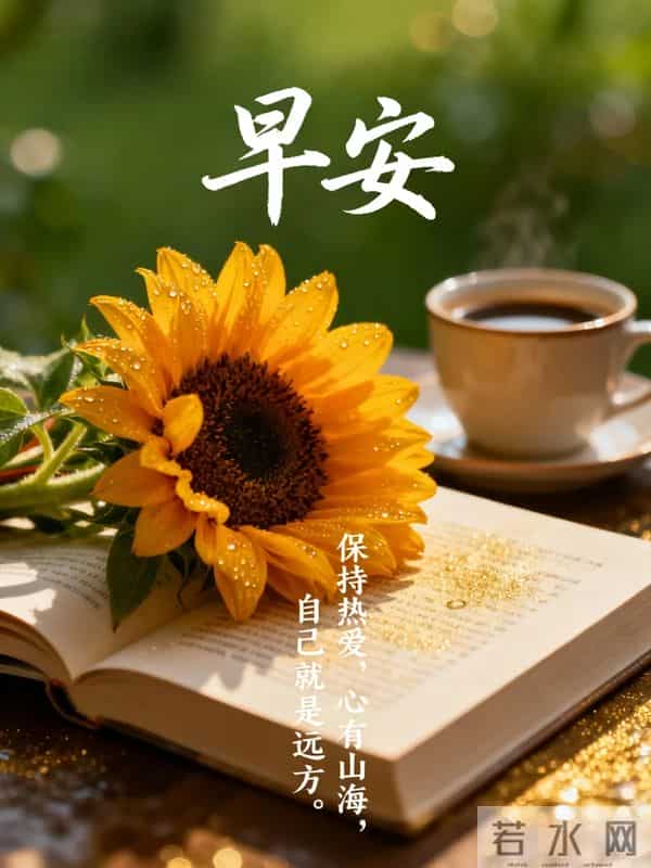 18张最新版动态表情图片大全，早安心语过好今天，迎接全新的明天