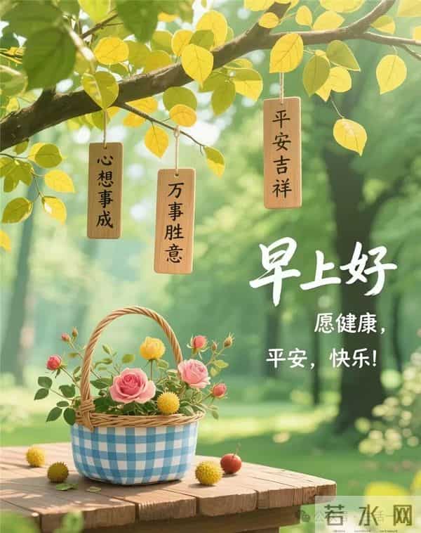 愿健康、快乐、幸福、平安与我们同在。早上好！